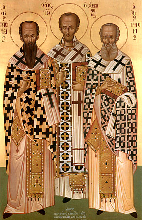 Sfintii Trei Ierarhi, Vasile, Grigore si Ioan
